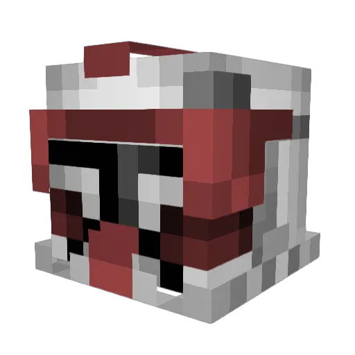 povio99 Minecraft avatar head, 3D render