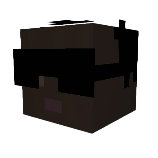power_ranger_333 Minecraft avatar head, 3D render