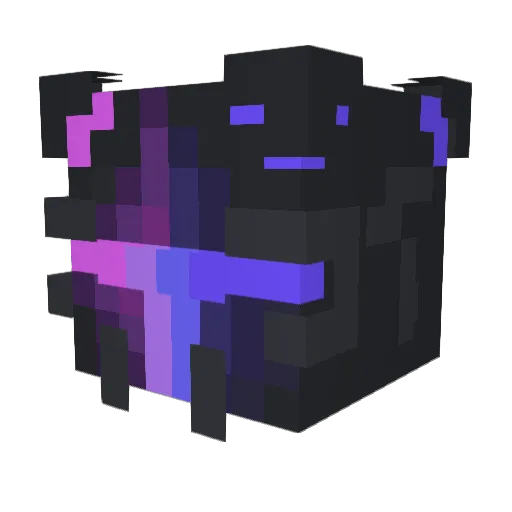 powerbiene_2133 Minecraft avatar head, 3D render