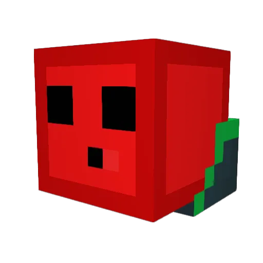 powerfulharry Minecraft avatar head, 3D render