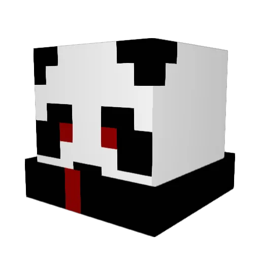 powerfulmike12 Minecraft avatar head, 3D render