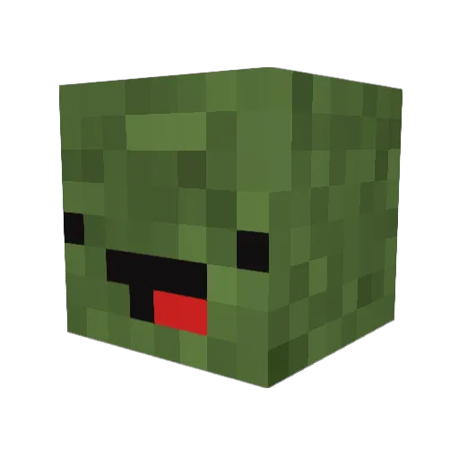 powerofthesour Minecraft avatar head, 3D render