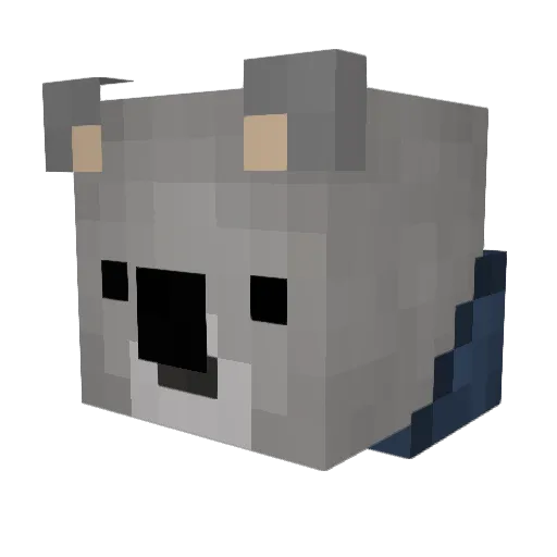 powerwave98 Minecraft avatar head, 3D render