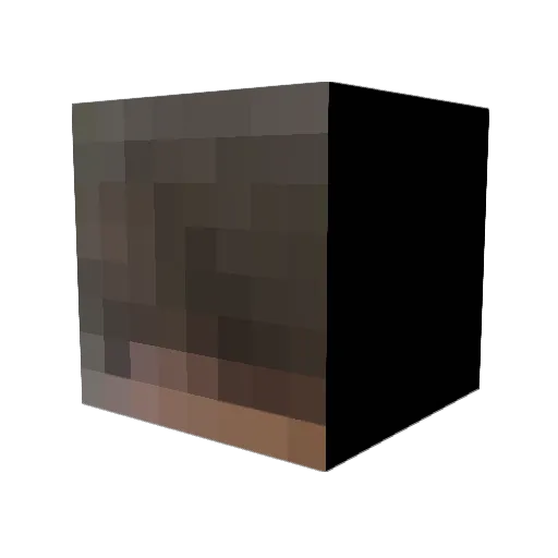 poznax Minecraft avatar head, 3D render