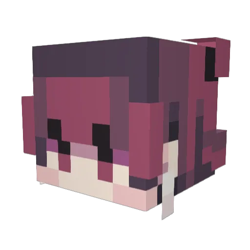 ppdog29 Minecraft avatar head, 3D render