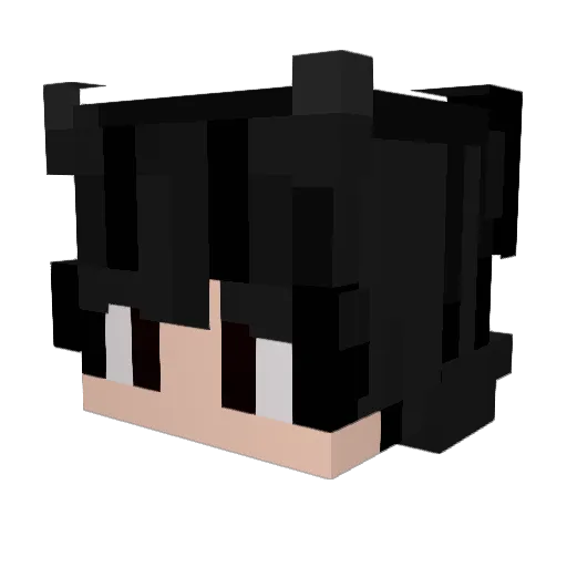 ppedro_ Minecraft avatar head, 3D render