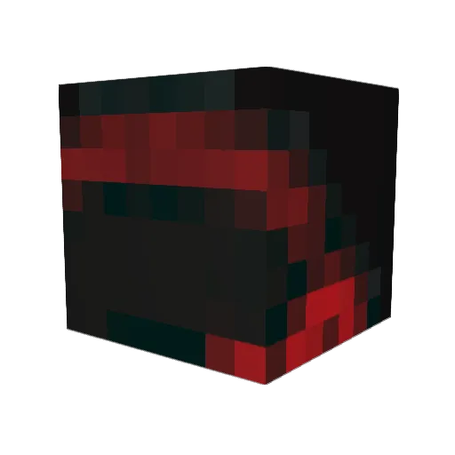 pphysics Minecraft avatar head, 3D render