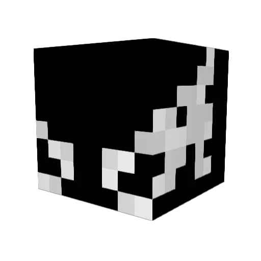 ppki Minecraft avatar head, 3D render