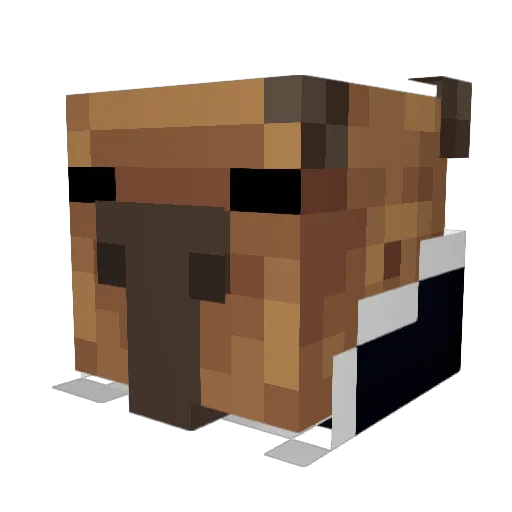 ppman12 Minecraft avatar head, 3D render
