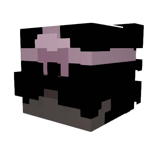 ppromiise Minecraft avatar head, 3D render