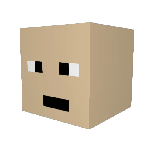ppslayer2008 Minecraft avatar head, 3D render