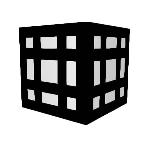 pquosai Minecraft avatar head, 3D render