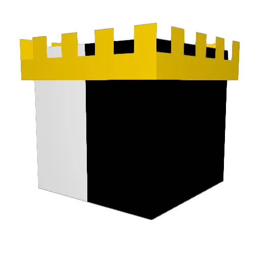 pr047 Minecraft avatar head, 3D render