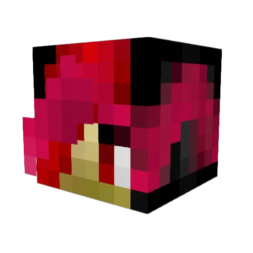 pr0ud2Bm3 Minecraft avatar head, 3D render