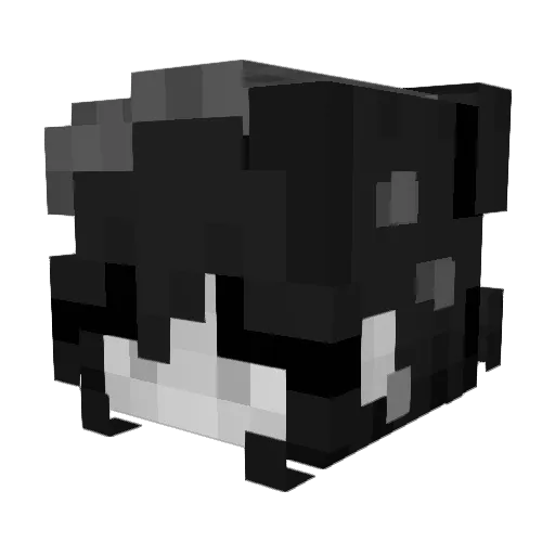 pr1tpuritto Minecraft avatar head, 3D render