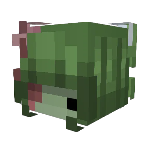 pr3ttyl1es Minecraft avatar head, 3D render