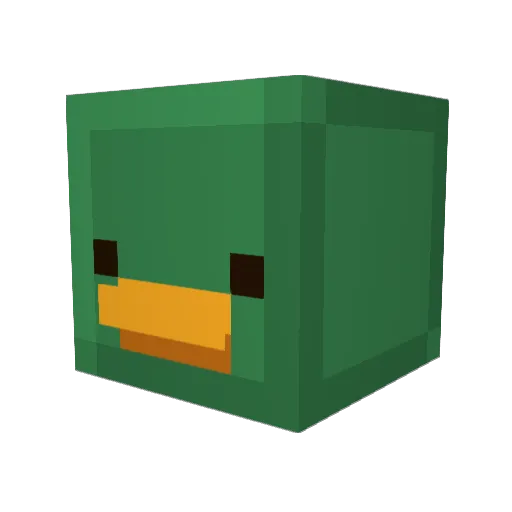 pradangel0 Minecraft avatar head, 3D render