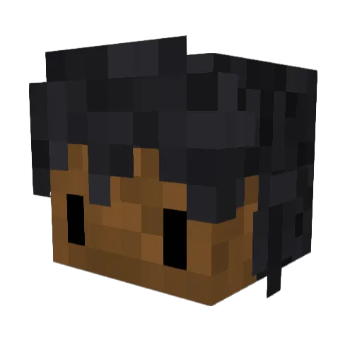 pradyungn Minecraft avatar head, 3D render