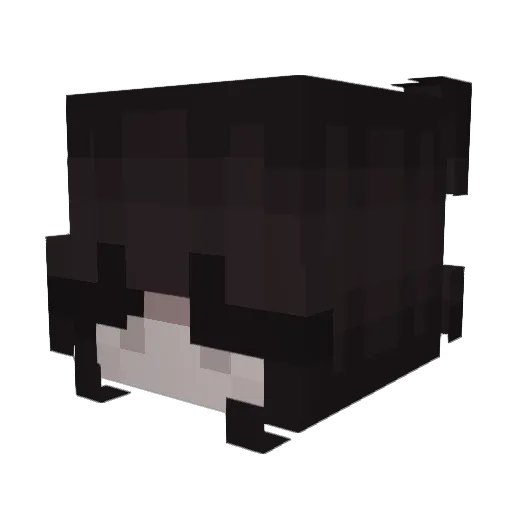 prakrati Minecraft avatar head, 3D render