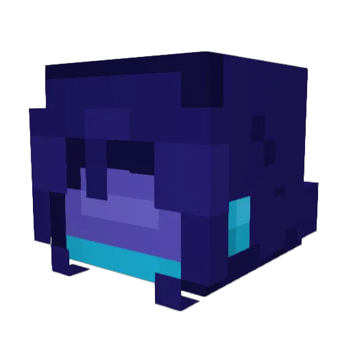 pralunia Minecraft avatar head, 3D render