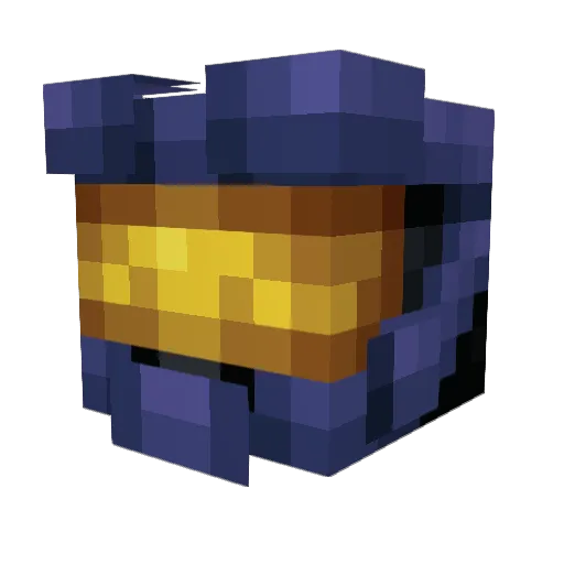 prampyl Minecraft avatar head, 3D render