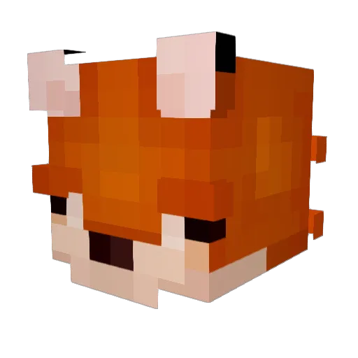 pravilisjak Minecraft avatar head, 3D render