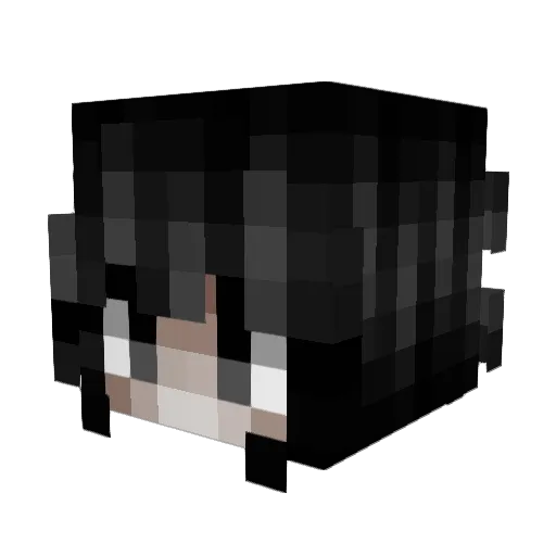 prayo Minecraft avatar head, 3D render