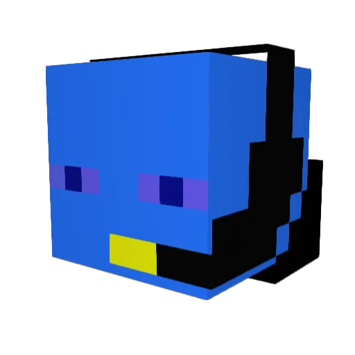 praysalot Minecraft avatar head, 3D render