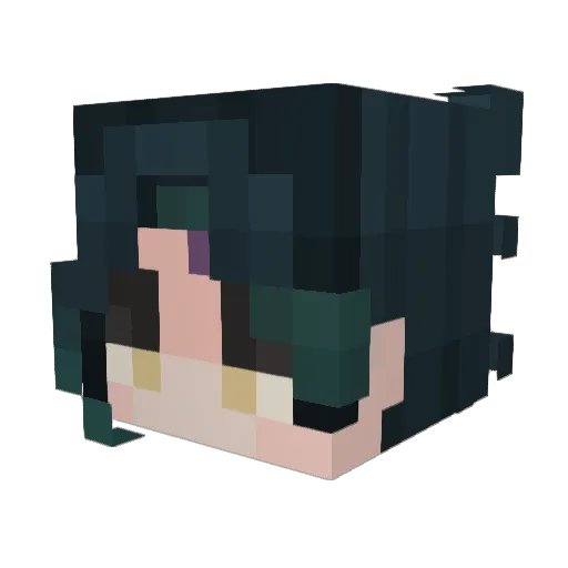 predator0023 Minecraft avatar head, 3D render