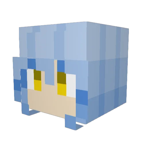 preeper2 Minecraft avatar head, 3D render