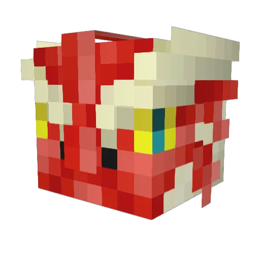 preffman00 Minecraft avatar head, 3D render