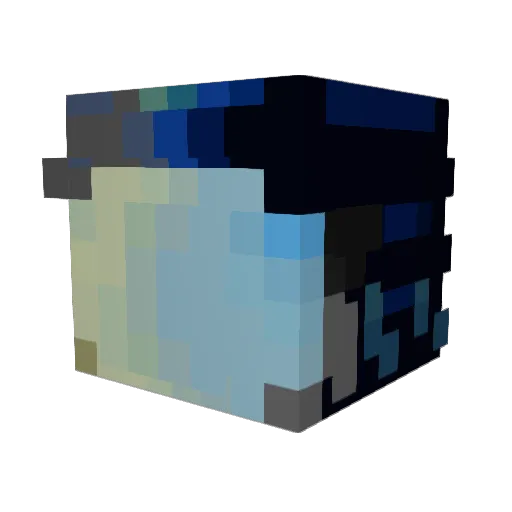 preist874 Minecraft avatar head, 3D render