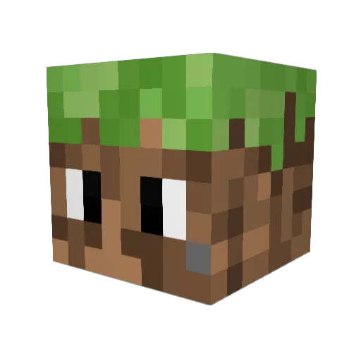 premic Minecraft avatar head, 3D render