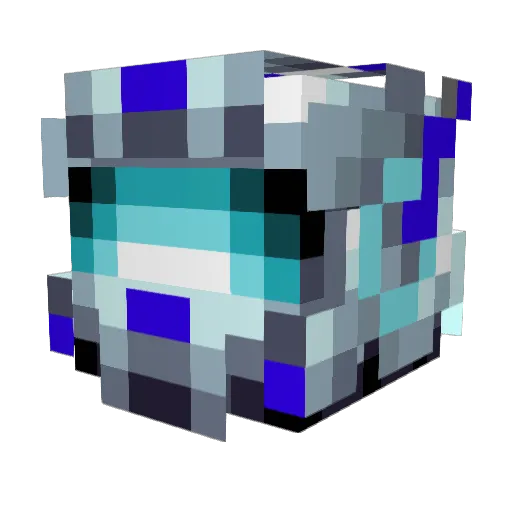 premiumSTAR Minecraft avatar head, 3D render