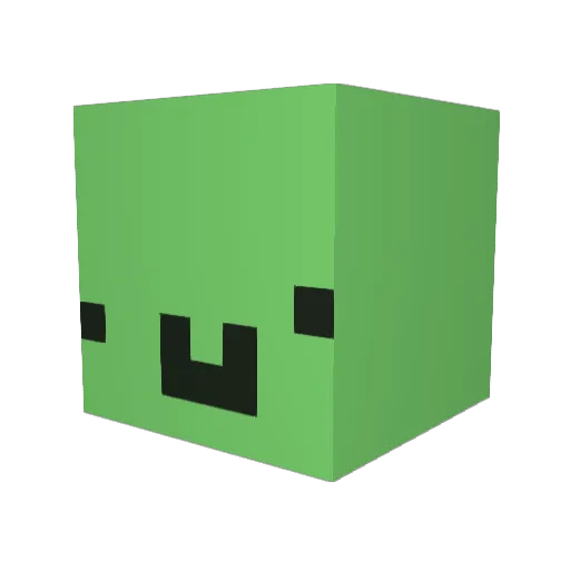 premmu Minecraft avatar head, 3D render
