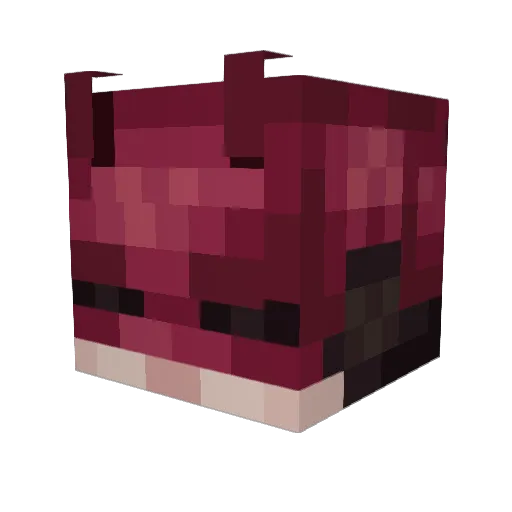 prestocool Minecraft avatar head, 3D render