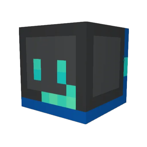 preston7156 Minecraft avatar head, 3D render