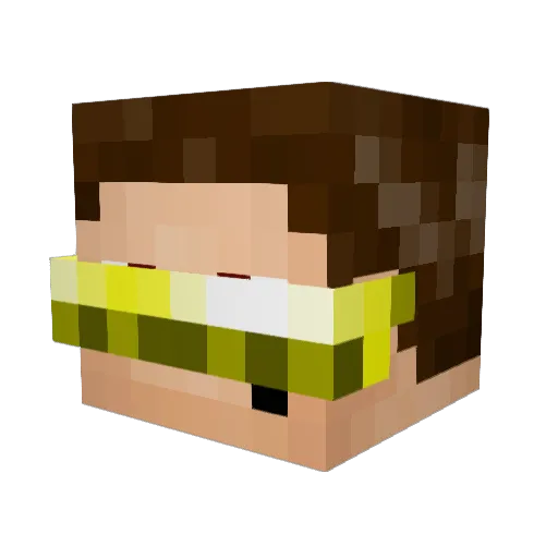 prestyoung9000 Minecraft avatar head, 3D render