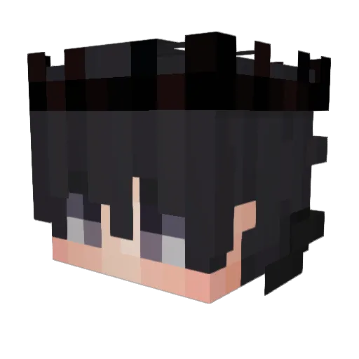 pretender3 Minecraft avatar head, 3D render