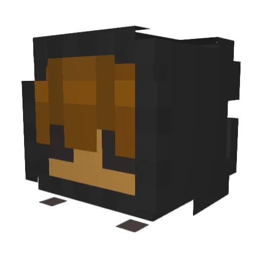 prgtek111 Minecraft avatar head, 3D render