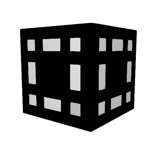 pride7777 Minecraft avatar head, 3D render