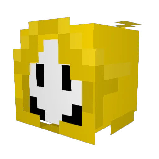 primeorzo Minecraft avatar head, 3D render