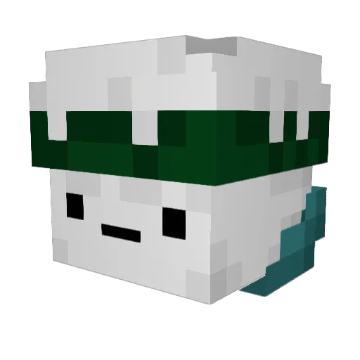 primeslayer2169 Minecraft avatar head, 3D render