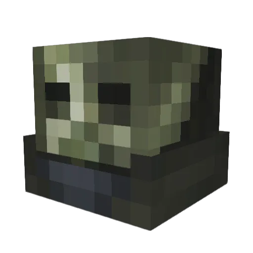 primetimeplayer1 Minecraft avatar head, 3D render