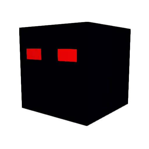 primings Minecraft avatar head, 3D render