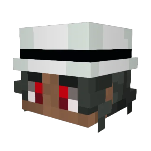 prince_obi69 Minecraft avatar head, 3D render