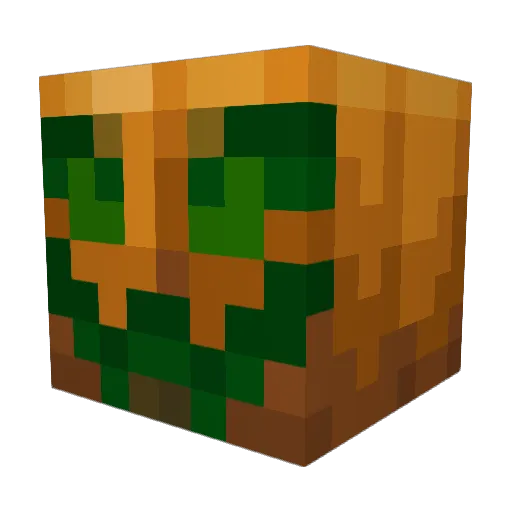 princeborn Minecraft avatar head, 3D render