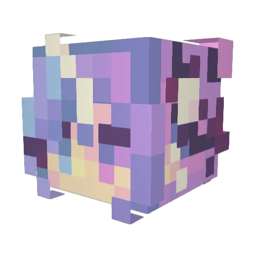 princelypumkin Minecraft avatar head, 3D render