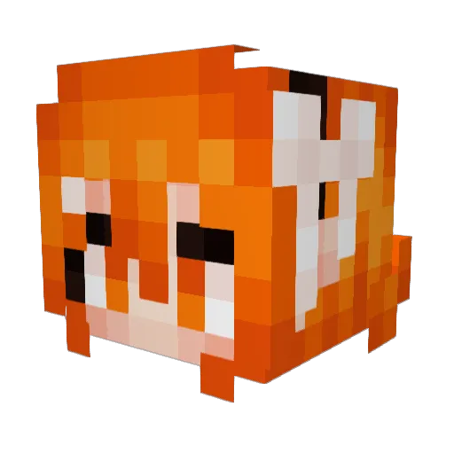 princeoflight612 Minecraft avatar head, 3D render