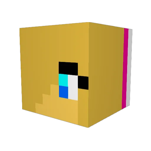 princes2003 Minecraft avatar head, 3D render
